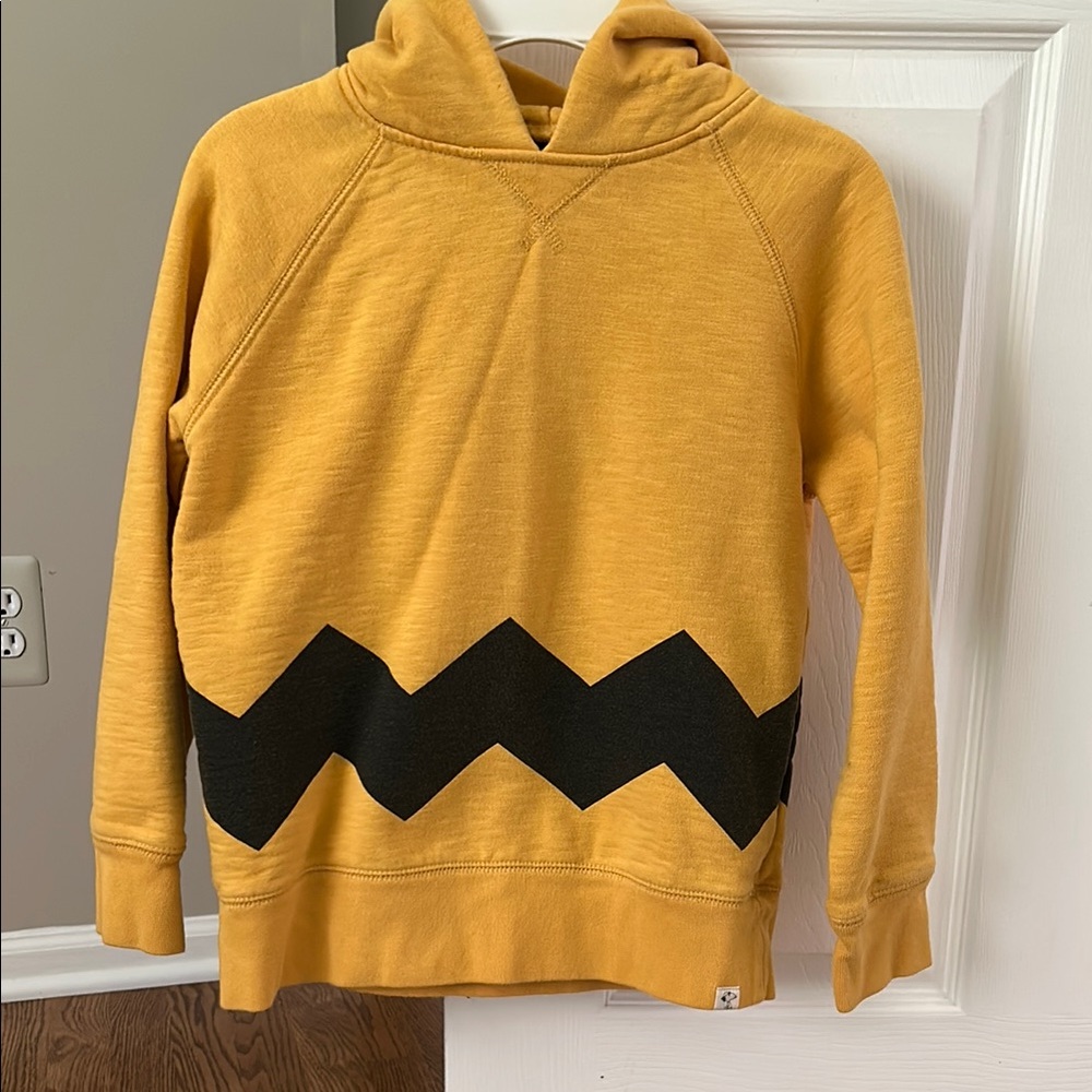 GAP Yellow and Black Kids Hoodie